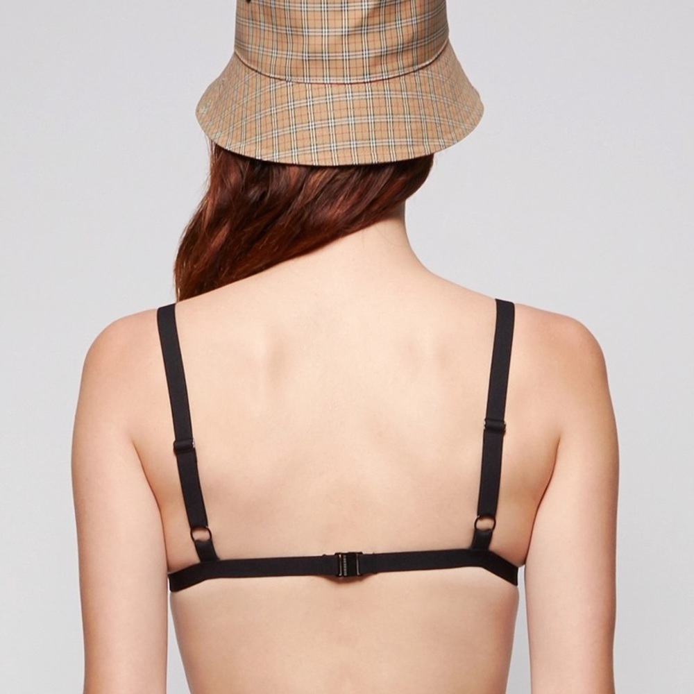 Burberry Check Triangle Bikini Top - Picture 3 of 10